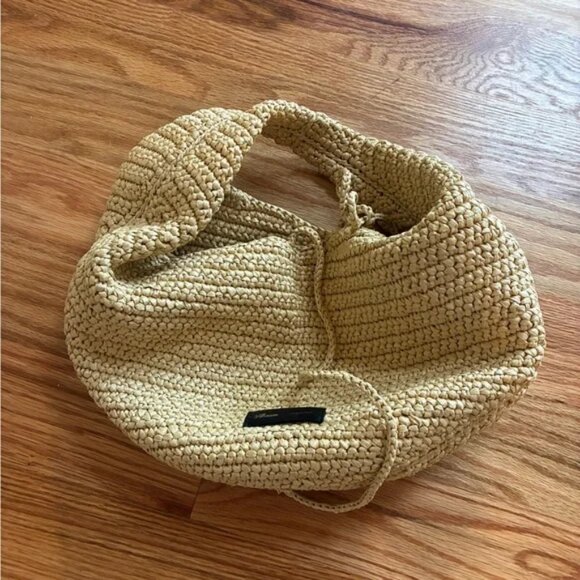 KHAITE Handbags - Khaite raffia Shoulder Bag